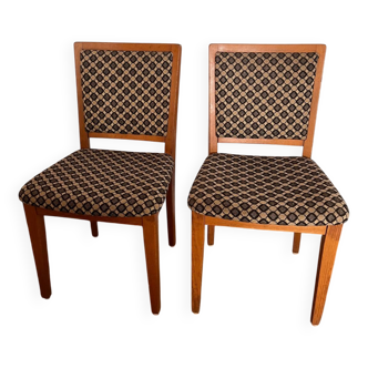 Lot 2 chaises scandinaves