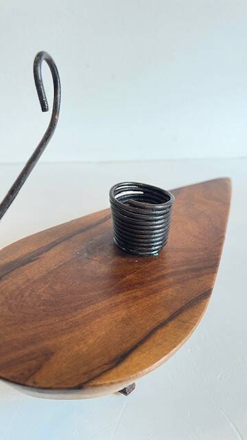 Brutalist vintage candleholder