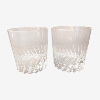 Whisky glass duo
