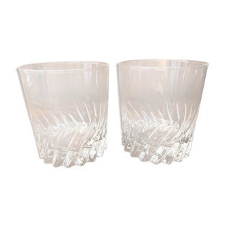 Whisky glass duo
