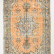 6x9 Antique Turkish Vintage Rug, 180x285Cm
