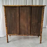 Parisian buffet in bamboo and wood