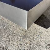 Coffee table in the style of Willy Rizzo Italian Design 1970.