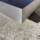 Coffee table in the style of Willy Rizzo Italian Design 1970.