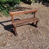 Banc d'écolier ancien