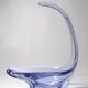 Purple crystal empty pocket cup free form 50s-60s