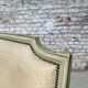 Painted Wooden Bench with Back to The Queen Style Louis XVI XIX Eme Century