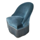 Blue toad armchair