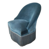 Blue toad armchair