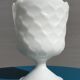 Opaline cup vase Brody USA 1950