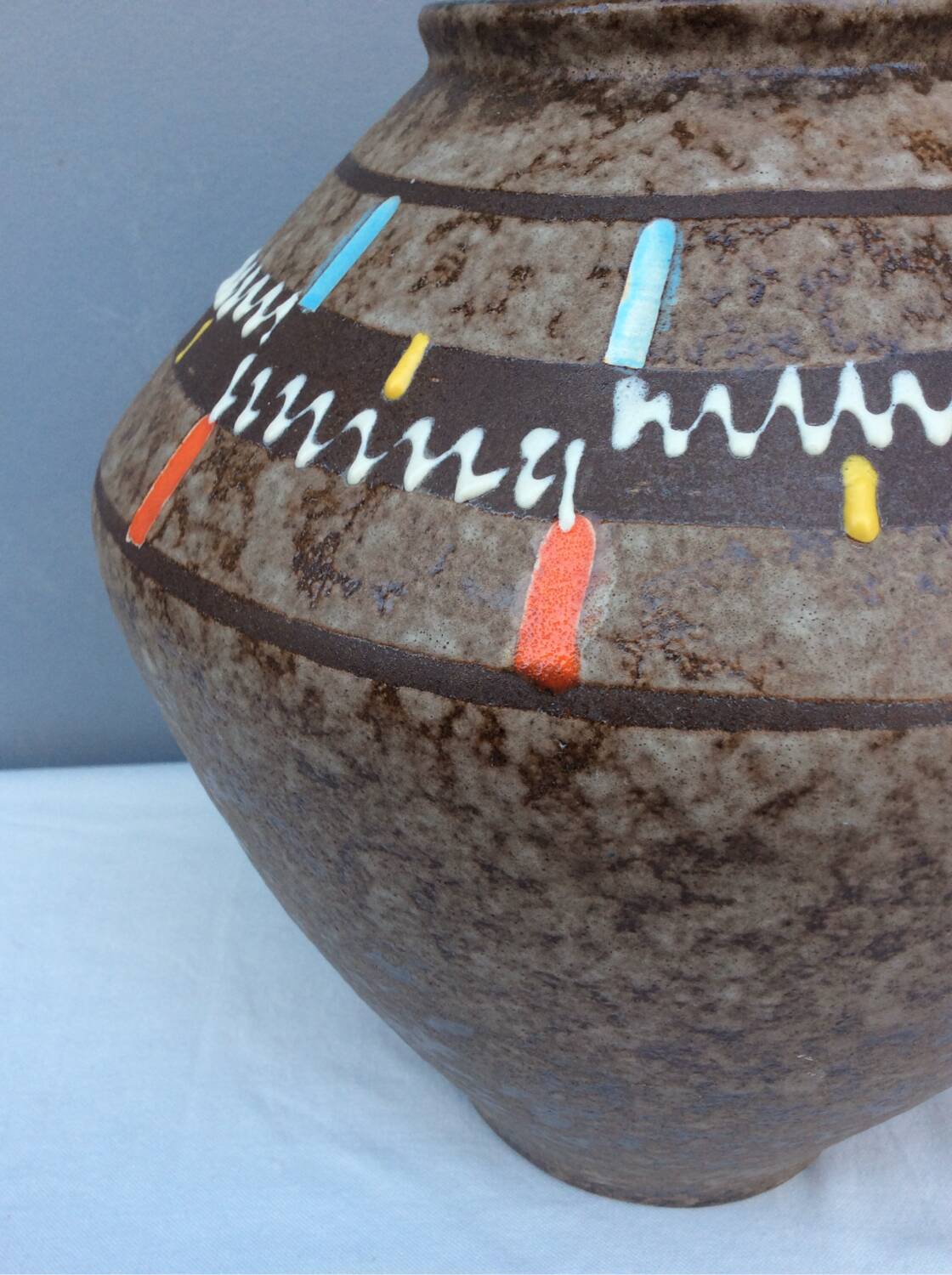 West Germany ceramic vase from the 60s