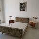 Vintage leopard print bed frame, Hollywood Regency style.