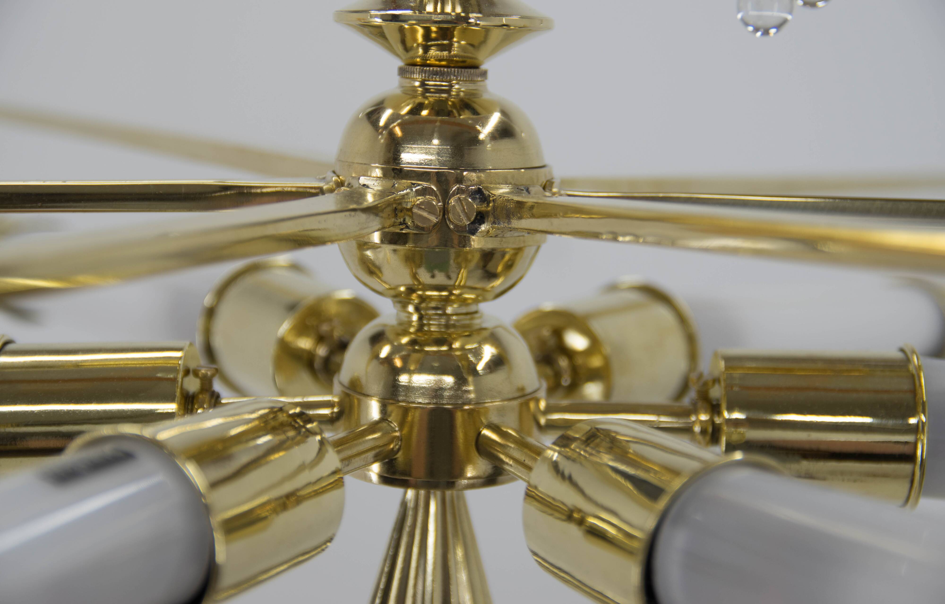 Very Rare Art Nouveau/Art Deco Chandelier, Austria, 1920s