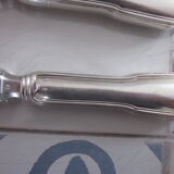 12 silver metal knives