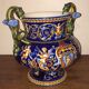 Big vase gien dragon coves blue renaissance décor