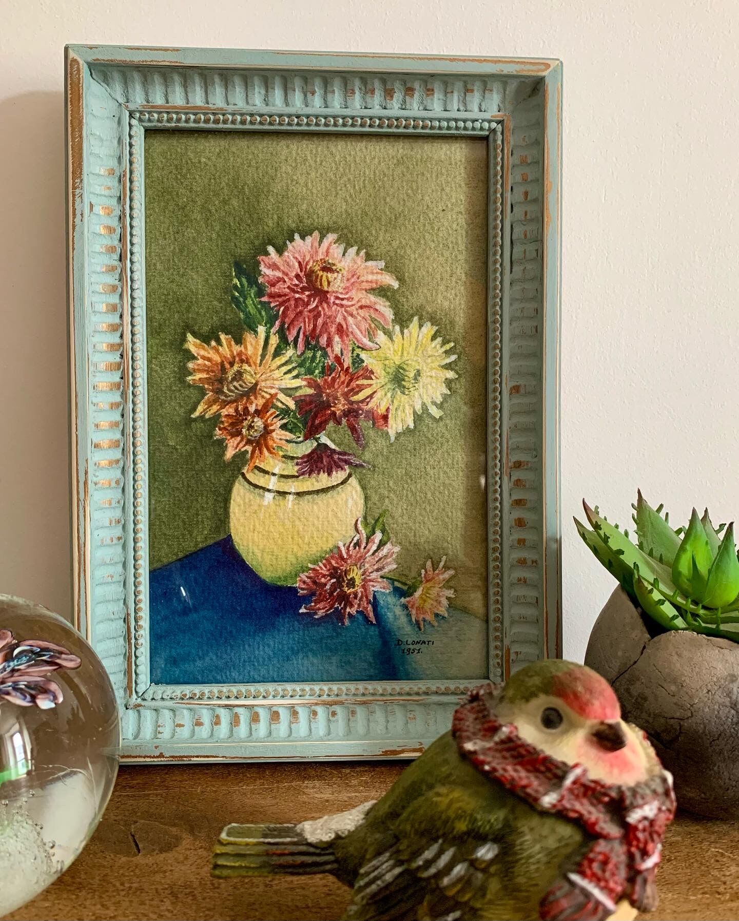 Vintage watercolor