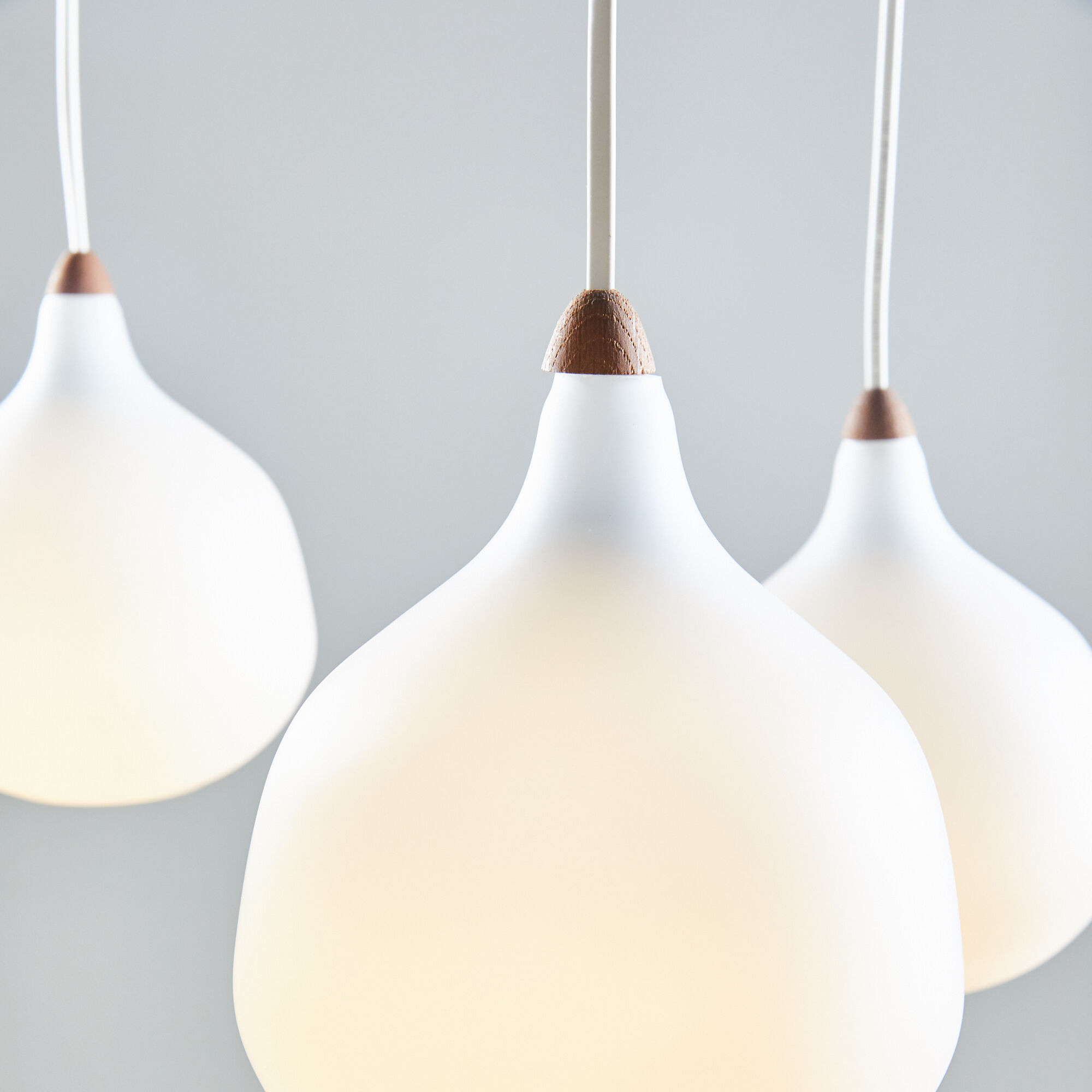 Pendentif satiné par uno &östen kristiansson pour luxus