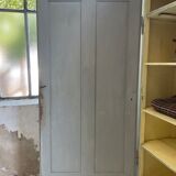 Blue patinated cap cabinet