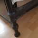 Old metal and brass bed frame + slatted base