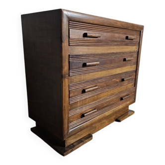René Gabriel chest of drawers, Art Deco 1950 vintage design