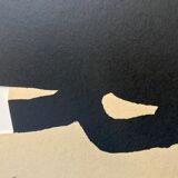 Original lithograph with cutout by Eduardo CHILLIDA, Untitled, 1999