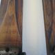 Former alpine ski wooden