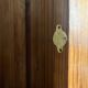 Wooden designer screen - Baumann by SNSA - circa 1950