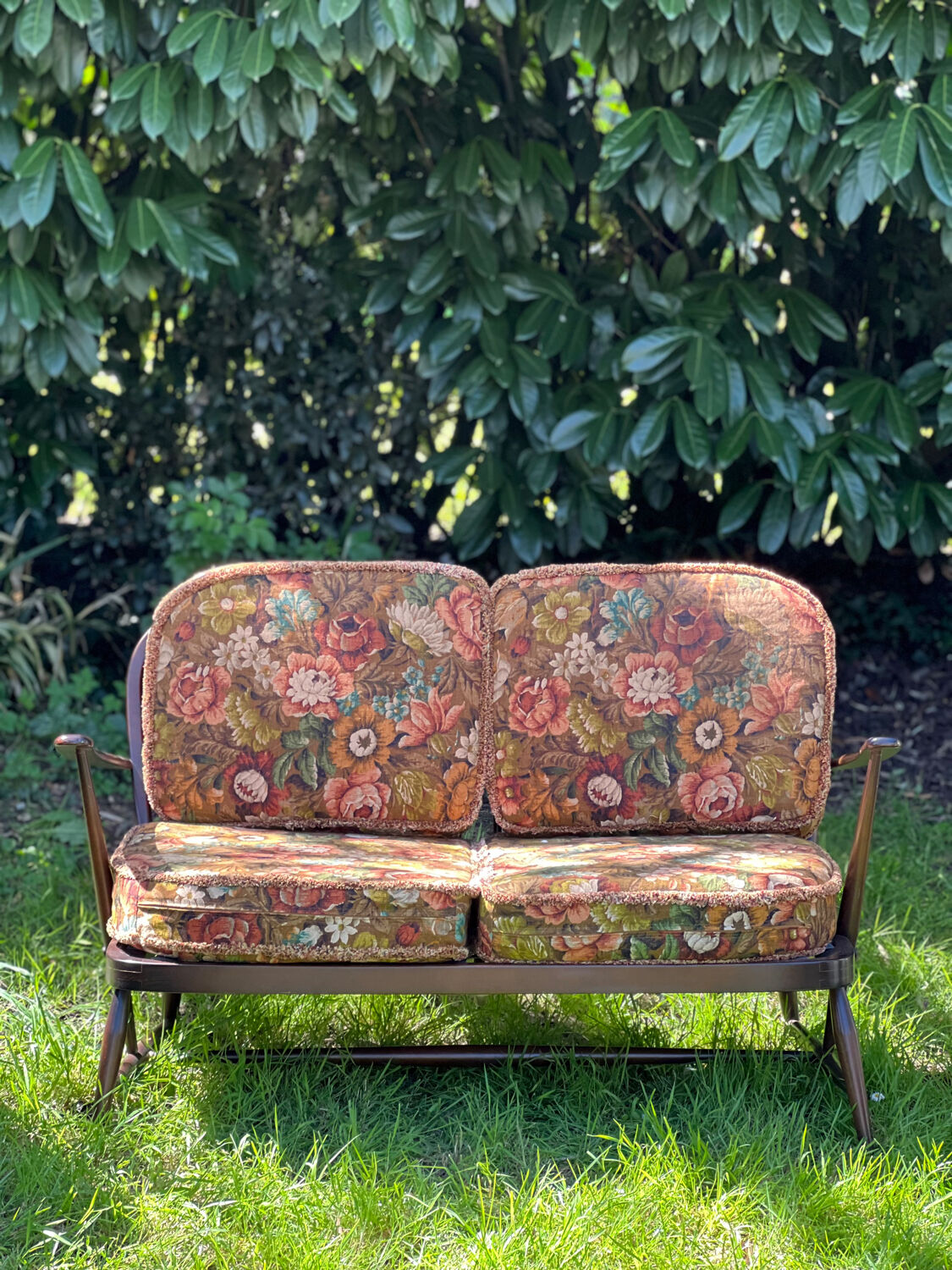 2-seater bench Ercol, Windsor model