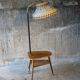 Lampadaire de lecture tripode  1960 sellette