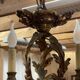 Louis XV style 6-light bronze chandelier from the 1950s
