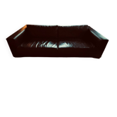 3-seater canapé in glazed calf leather