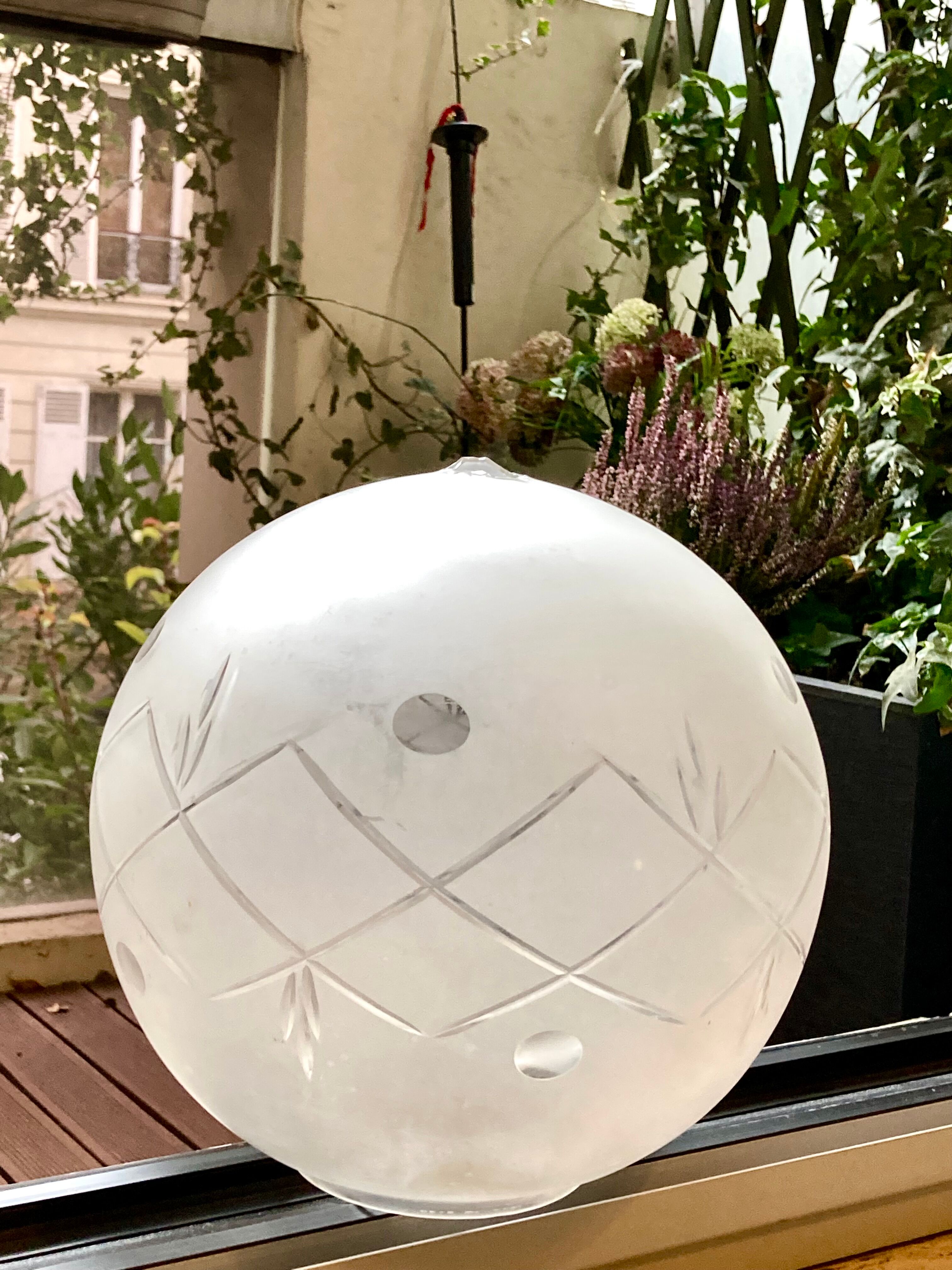 Suspension in the shape of a globe - Vintage