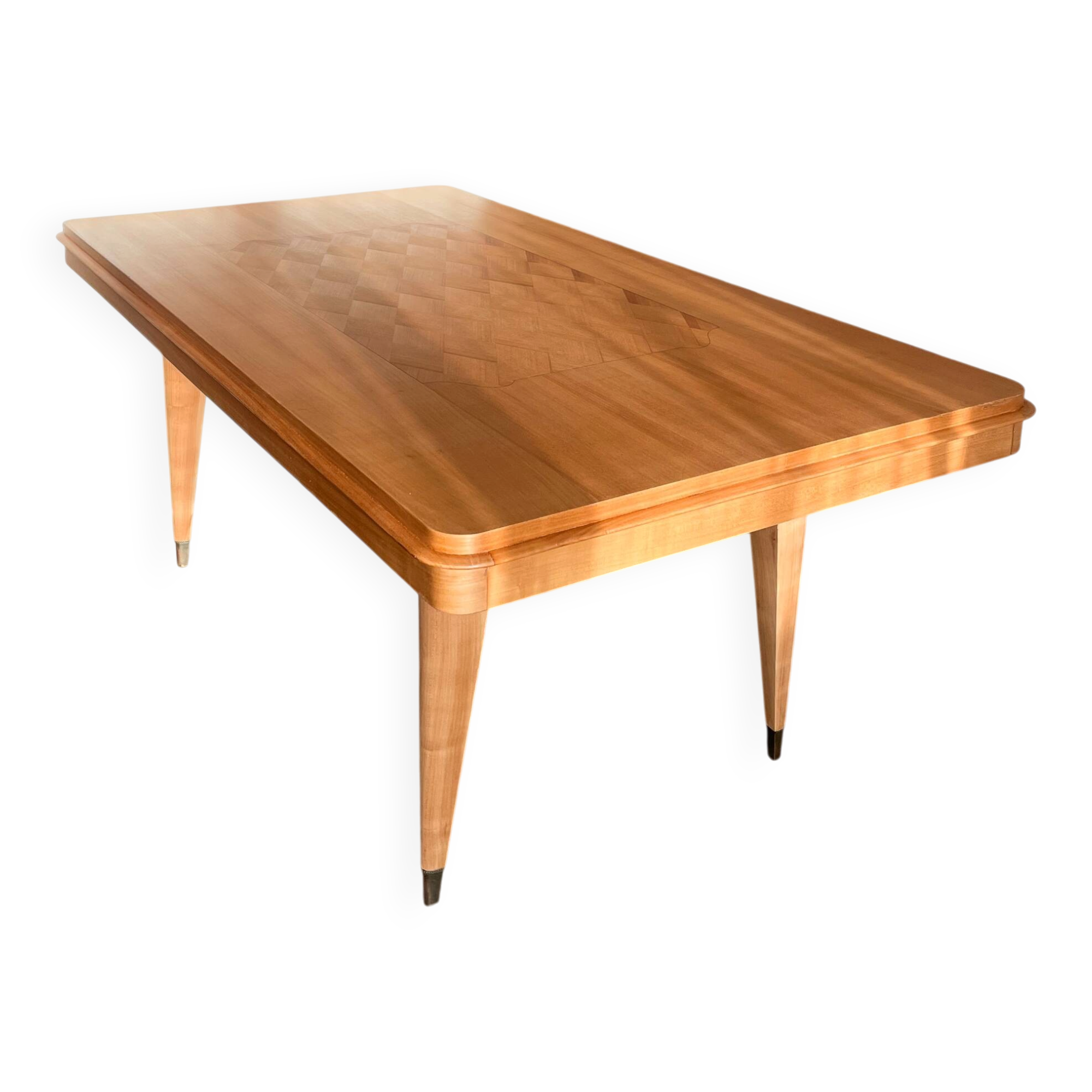 Table à manger des années 40/50 et ses rallonges
