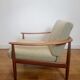 Vintage lounge chair in teak by Carl Straub, 1960