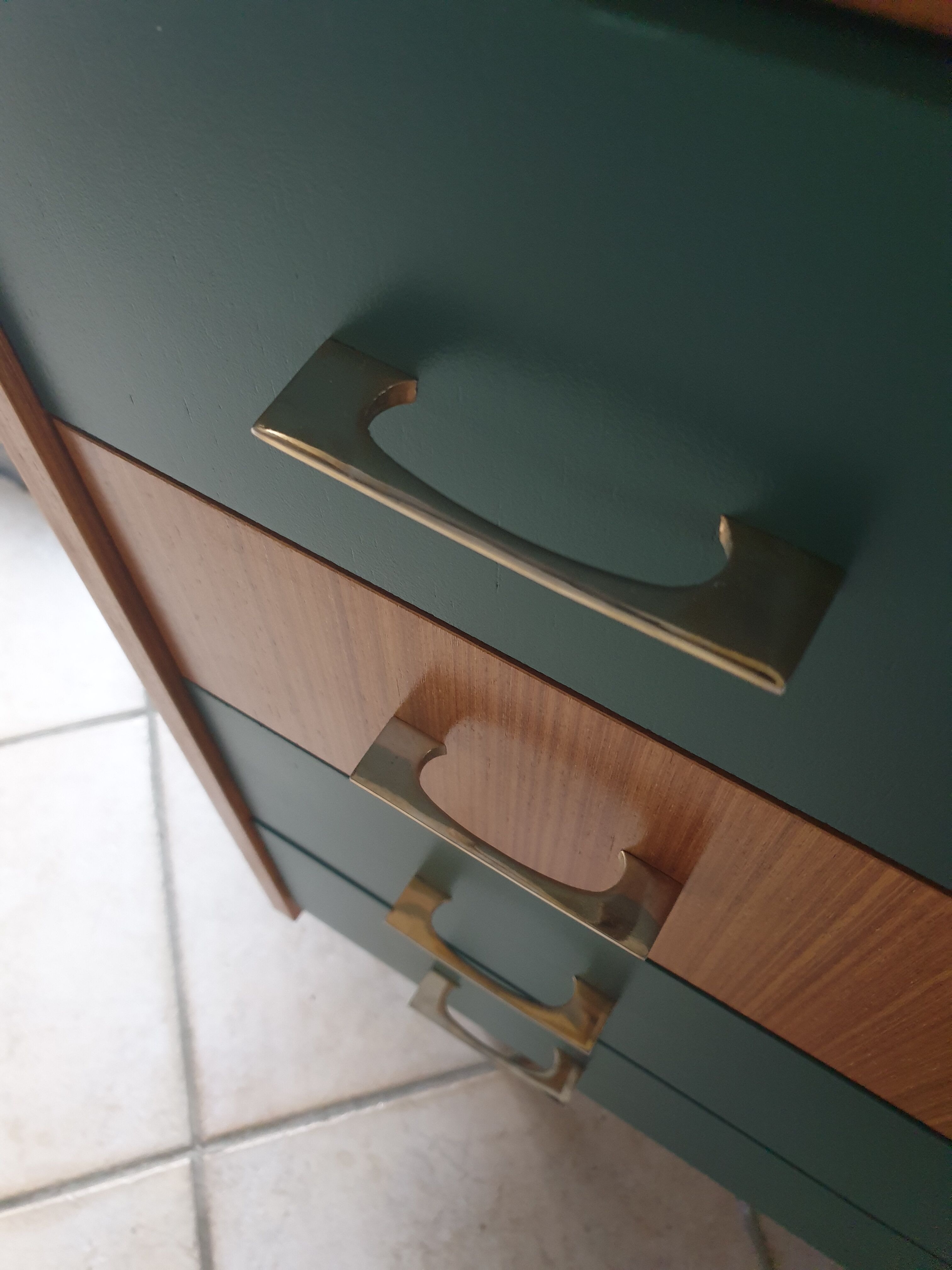 Redesigned vintage dresser