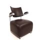 Fauteuil lounge en cuir Oscar pour Inno Oy par Harri Korhonen