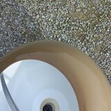 Italian space age design pendant light in methacrylate from the 70s