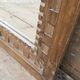 Art Deco mirror in Burmese teak