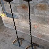 A Pair of large picks made of vintage iron 1950