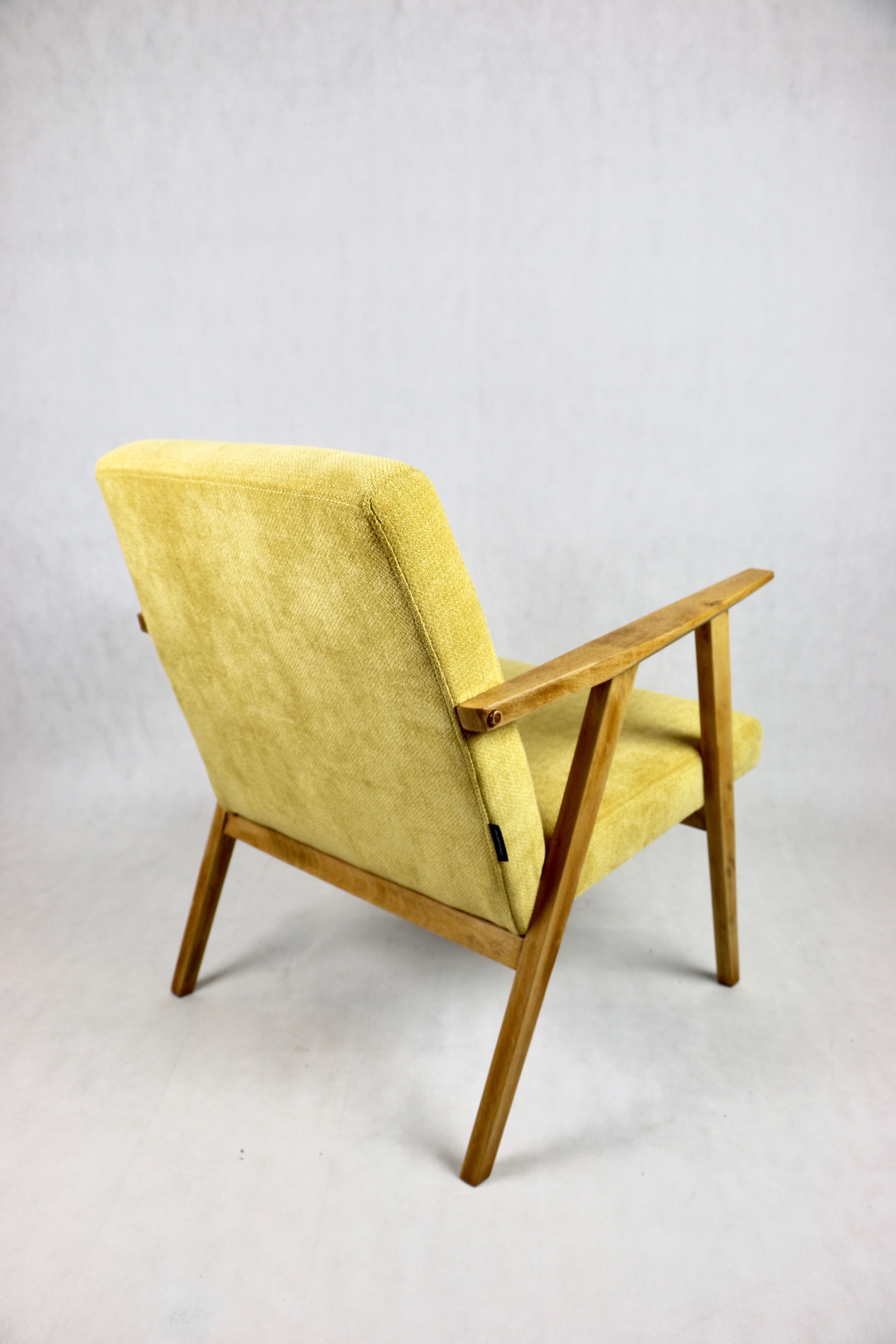 Vintage Yellow Easy Chair, 1970s