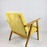 Vintage Yellow Easy Chair, 1970s