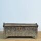 Antique beech shepherd's chest, 1820s
