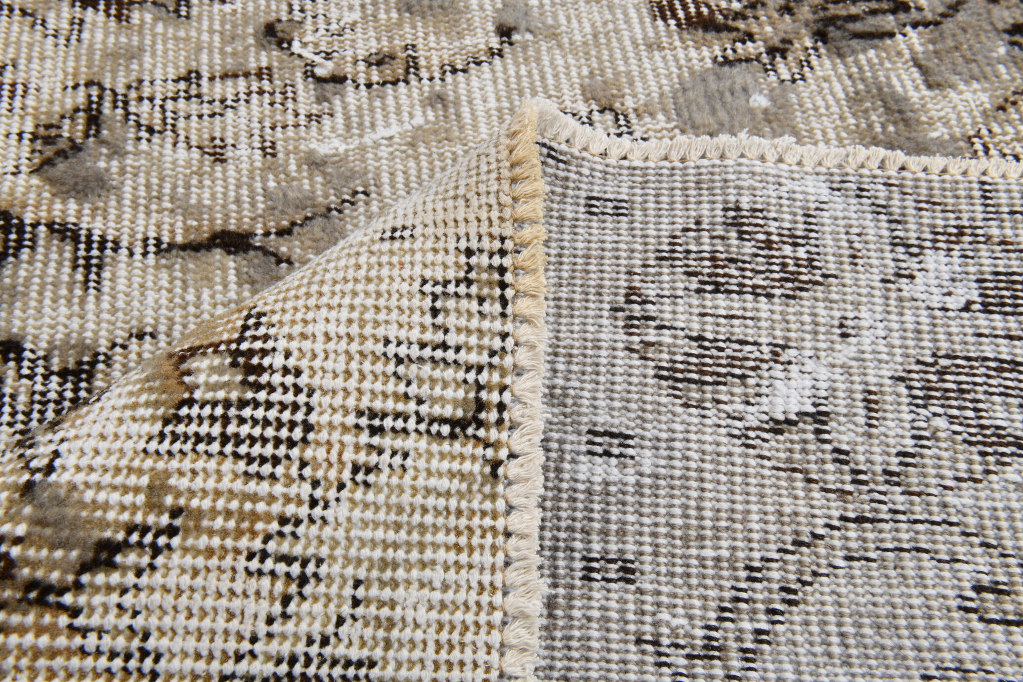 Floral vintage runner rug 81x264cm