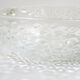 Strawberry salad in colorless glass
