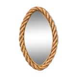 Mirror oval rope 25x41cm
