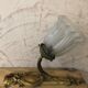 Bronze wall lamp