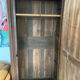 Old 18th century walnut and oak bonnet maker