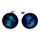 Pair of Scandinavian enamelled copper bowls, Norway, circa 1960.