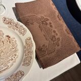 Antique damask napkins