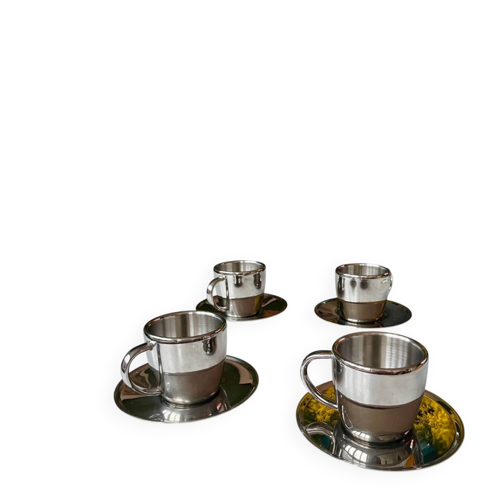 Stainless steel coffee service